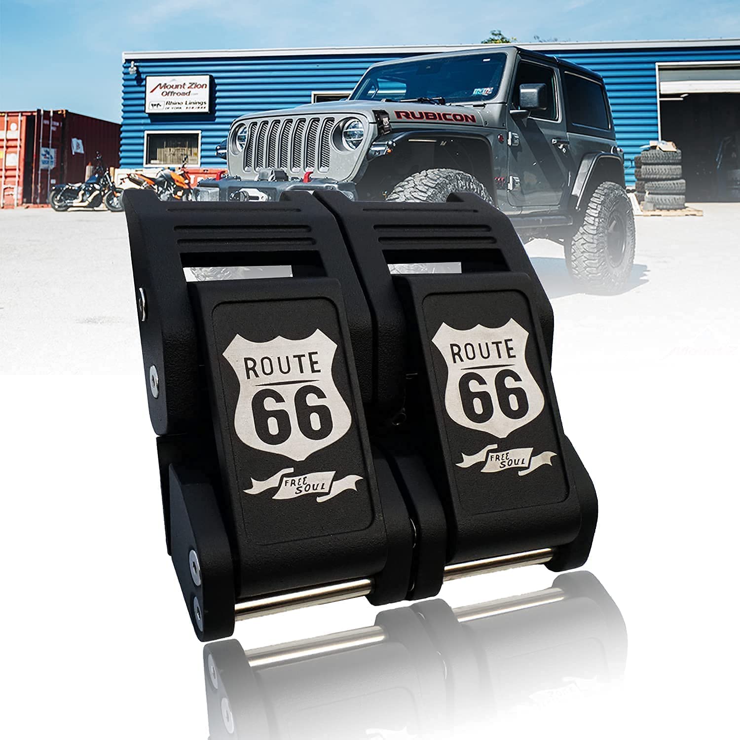 Hood Latches for Jeep Wrangler JL Gladiator JT Anti-Theft Lock 2pcs V334