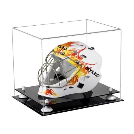 Clear Acrylic Display Case with White Risers A100