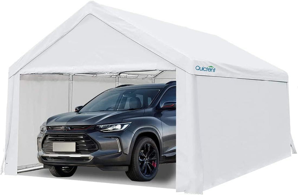 Heavy Duty Car Canopy Carport with Galvanized Steel Cables and Ground Bars A583