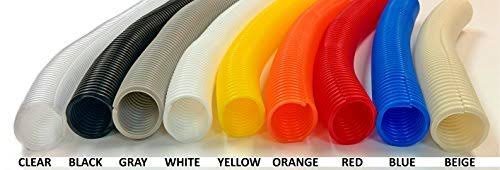 1/4x22 Split Wire Loom Tubing Orange 100 Feet J4752
