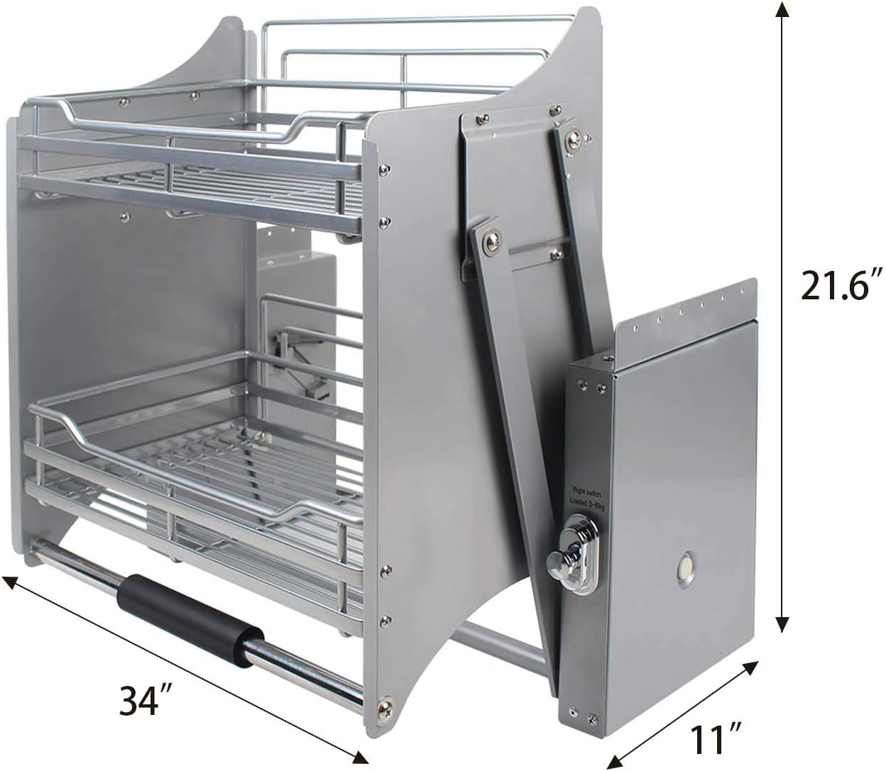 Pull-Down Cabinet Organizer 2 Tier C657426