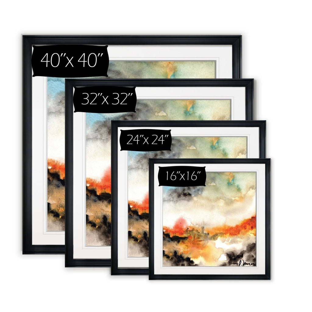 Framed Giclee Print T467