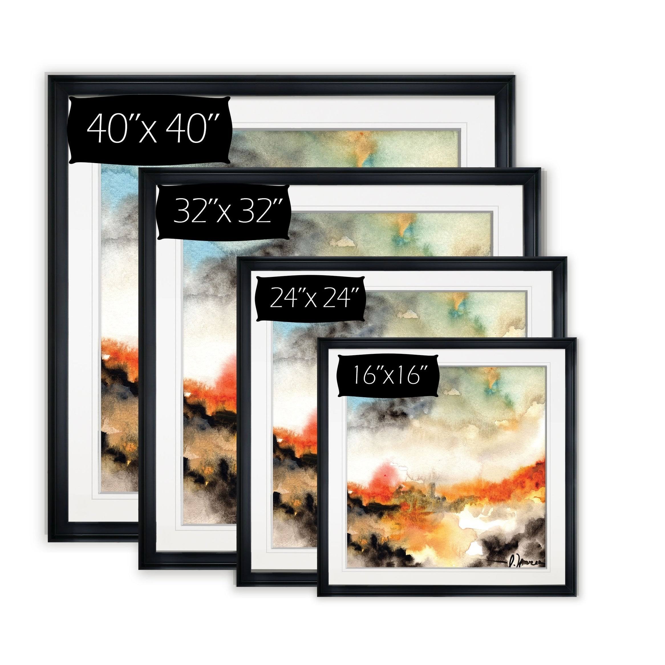 Framed Giclee Print T467