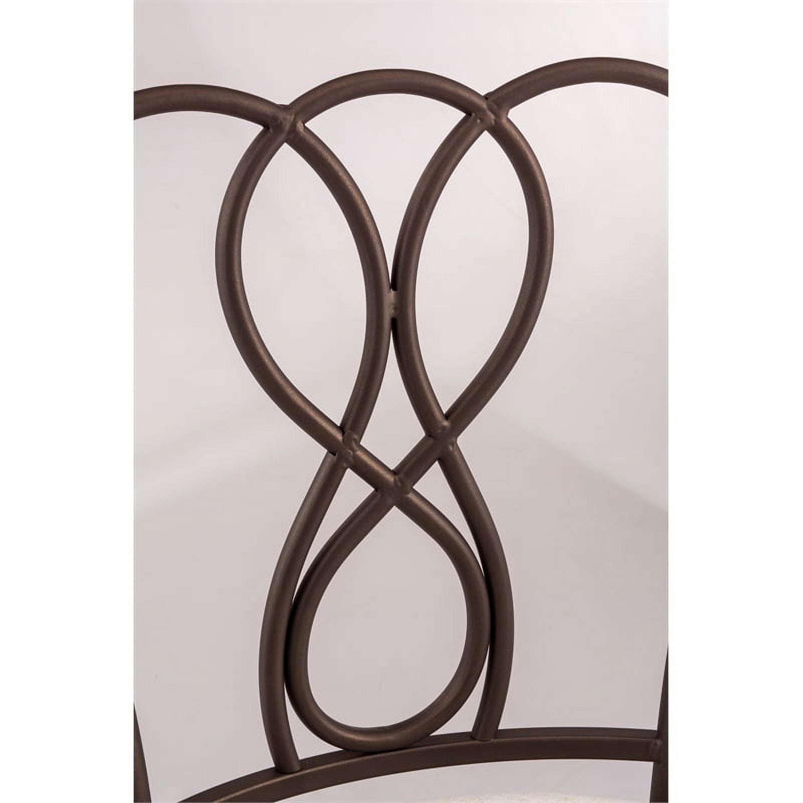 Fabric Upholstered Vanity Stool C45455