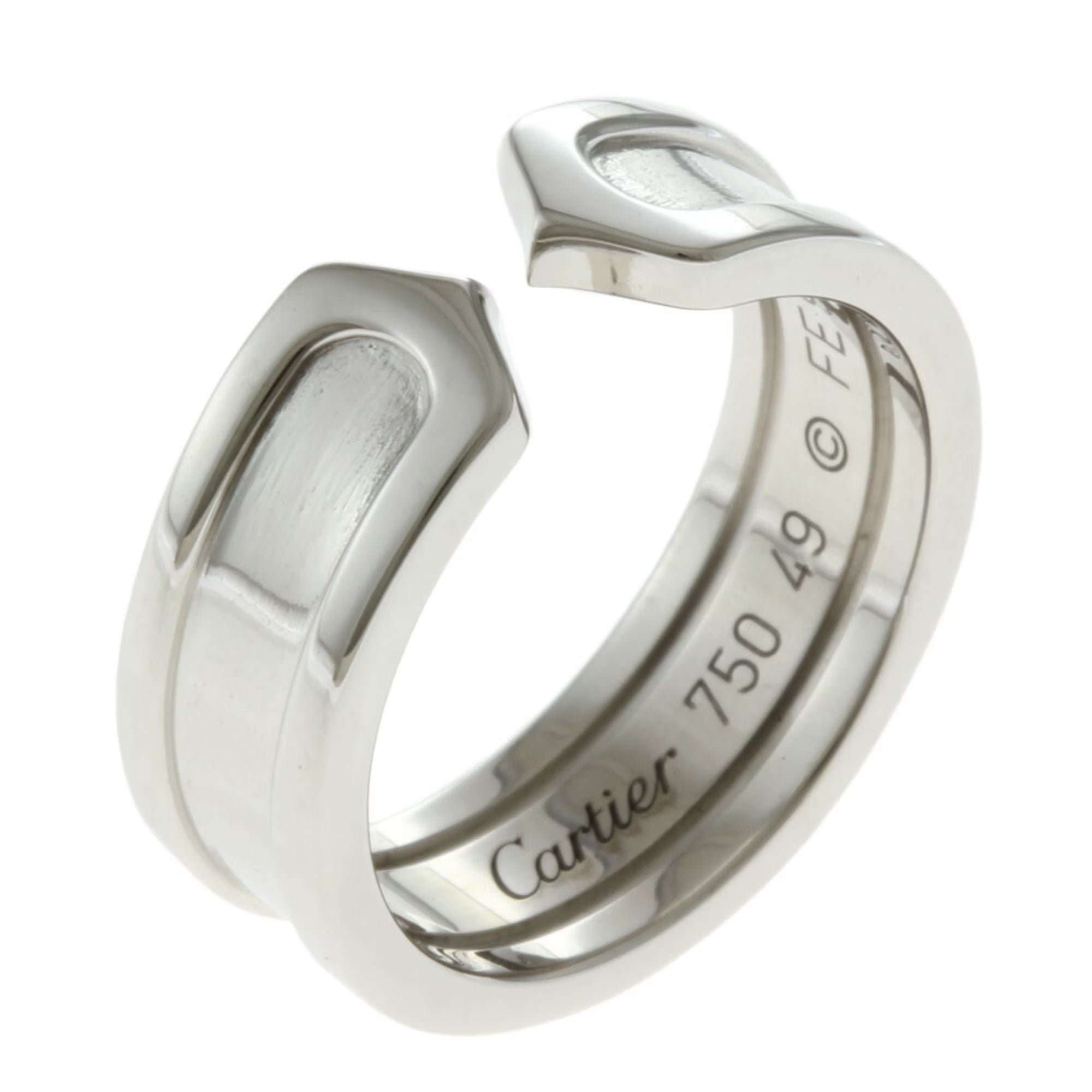 18K White Gold Ring E168525