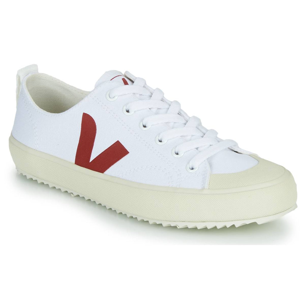 White Canvas Shoes U80361
