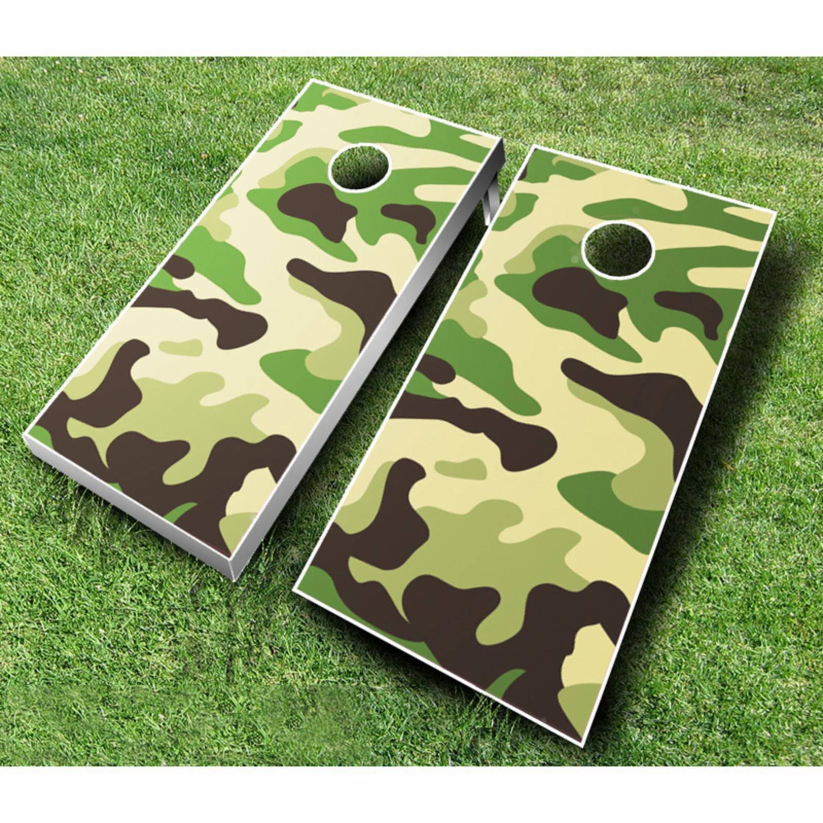 Purple Orange Cornhole Set T135