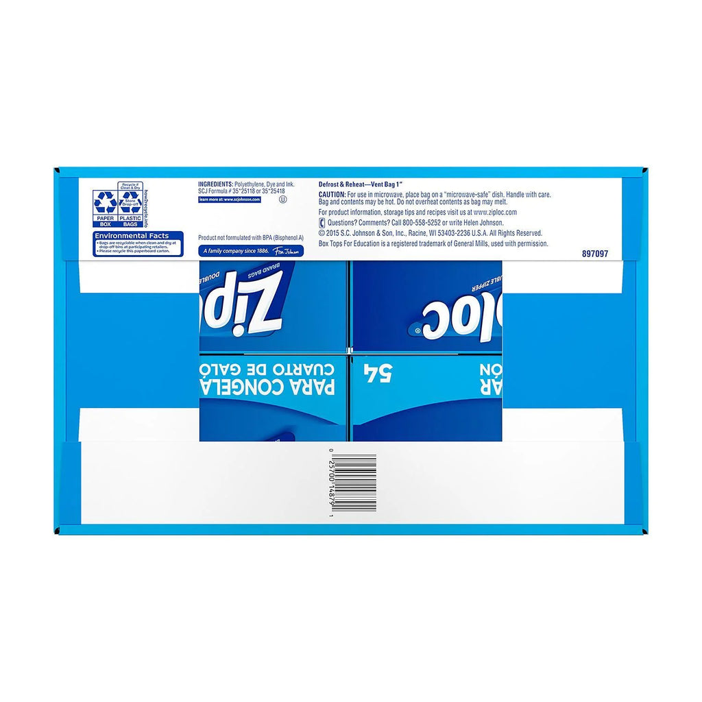 Quart Freezer Bags (216 ct.) Q54608