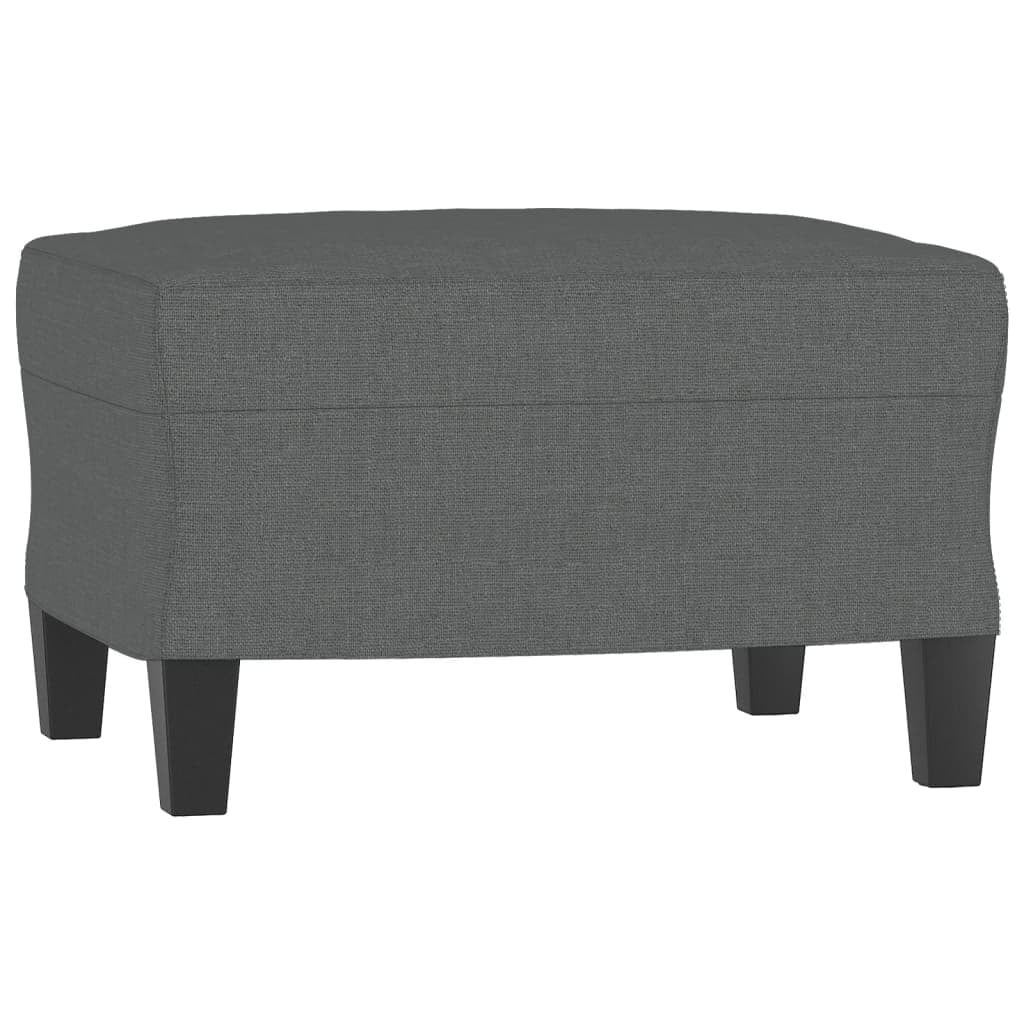 3 Piece Dark Gray Fabric Sofa Set G35788