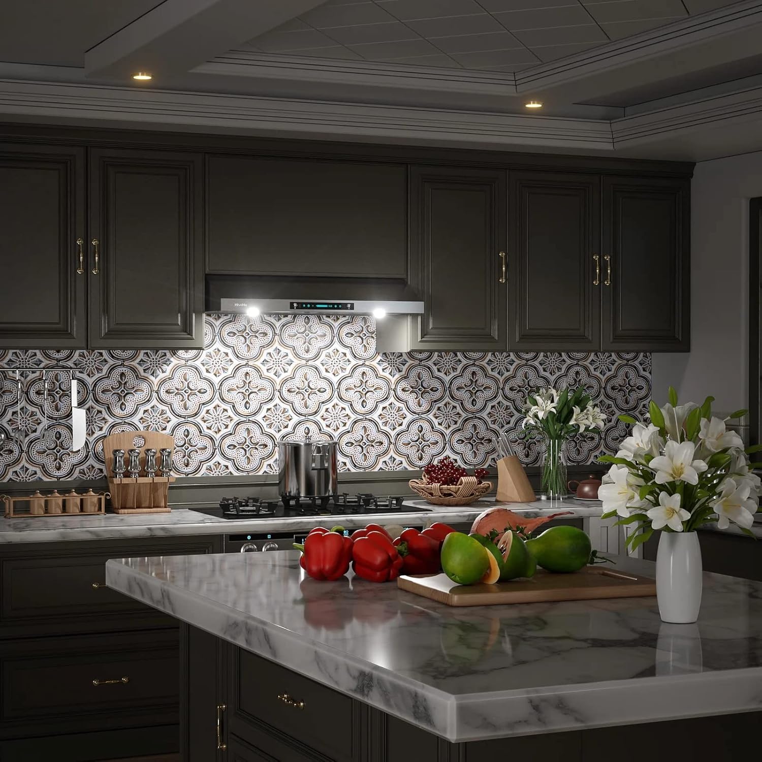 Stainless Steel Under Cabinet Range Hood with 900-CFM C370