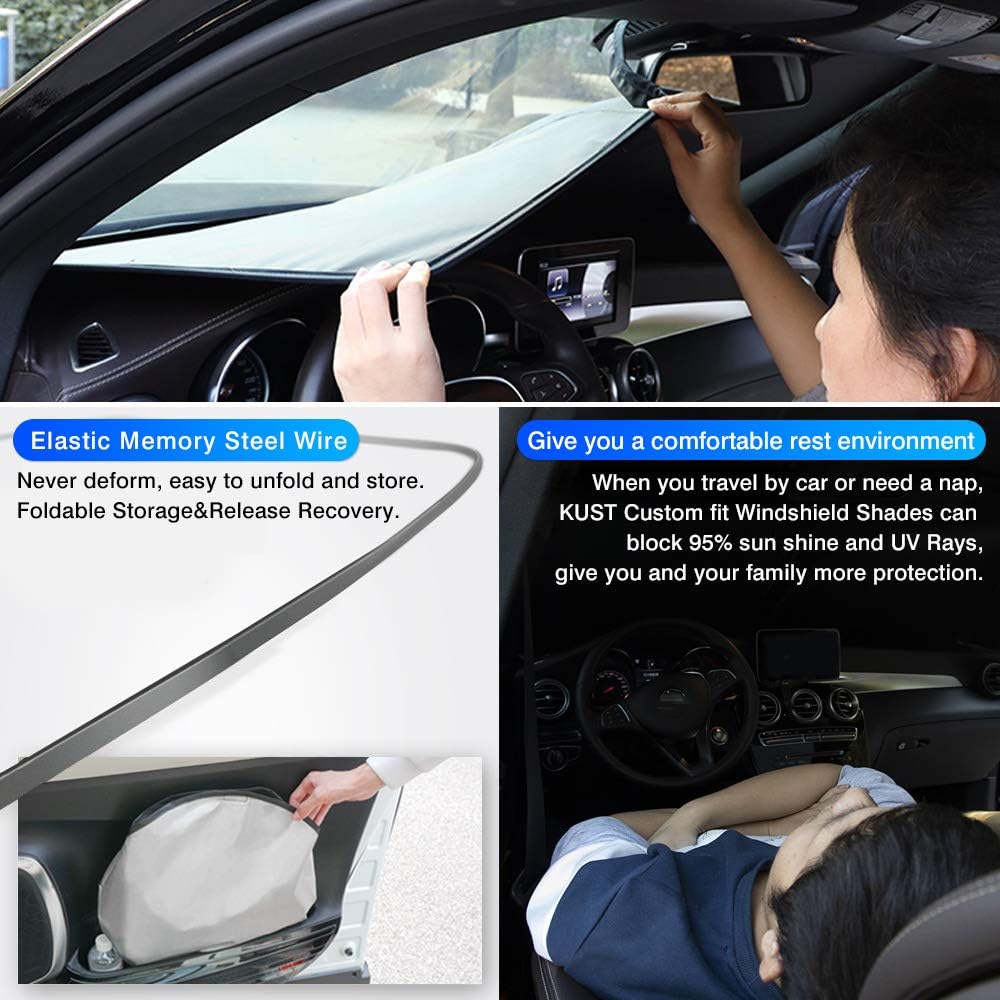 Custom Fit Windshield Sun Shade for Nissan Rogue M15871