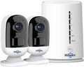 2K Wireless Security Camera System 2-Cam Kit with NVR D41742