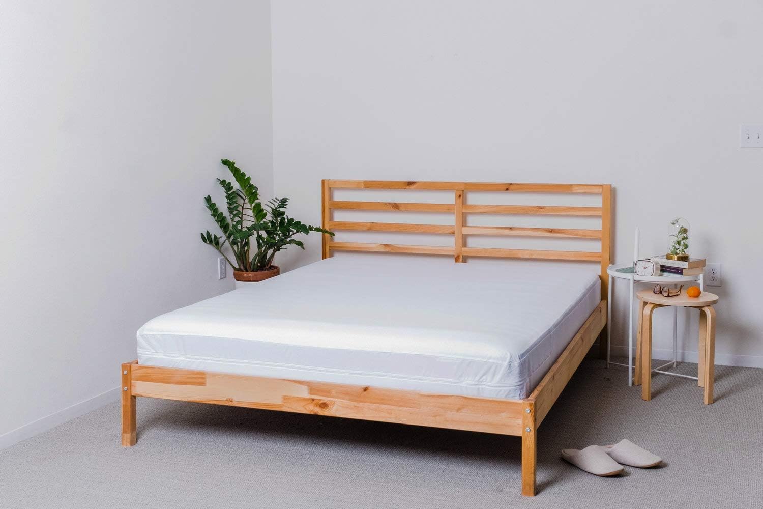 Queen Zippered Hypoallergenic Box Spring Encasement H797