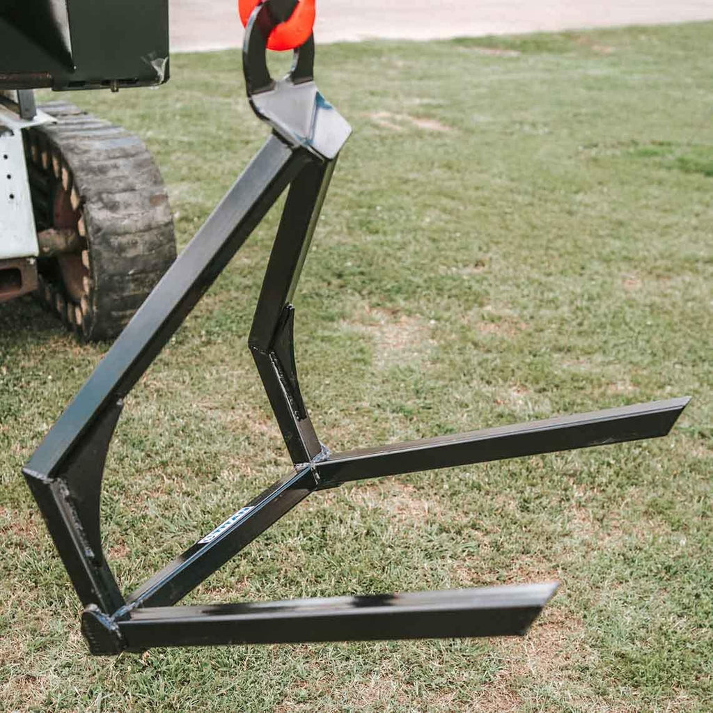 Steel 32-in Tele-Boom Pallet Carrier with 2x2-in Fork Tubing R790184