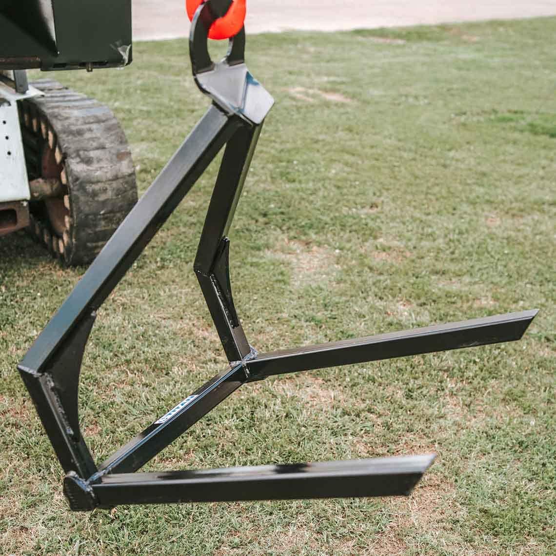 Steel 32-in Tele-Boom Pallet Carrier with 2x2-in Fork Tubing R790184