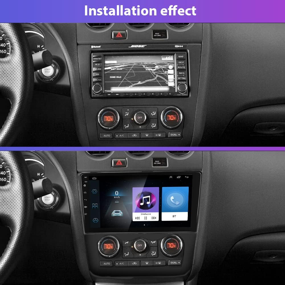9 Inch Android Car Stereo with Navigation WiFi Bluetooth Backup Camera R70927