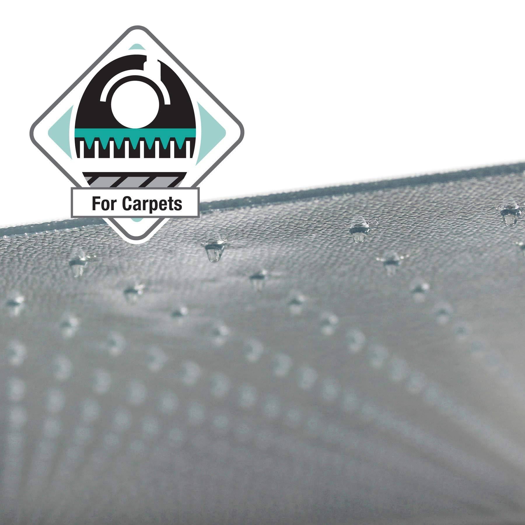 Clear Rectangular Polycarbonate Chair Mat for Carpets G698484