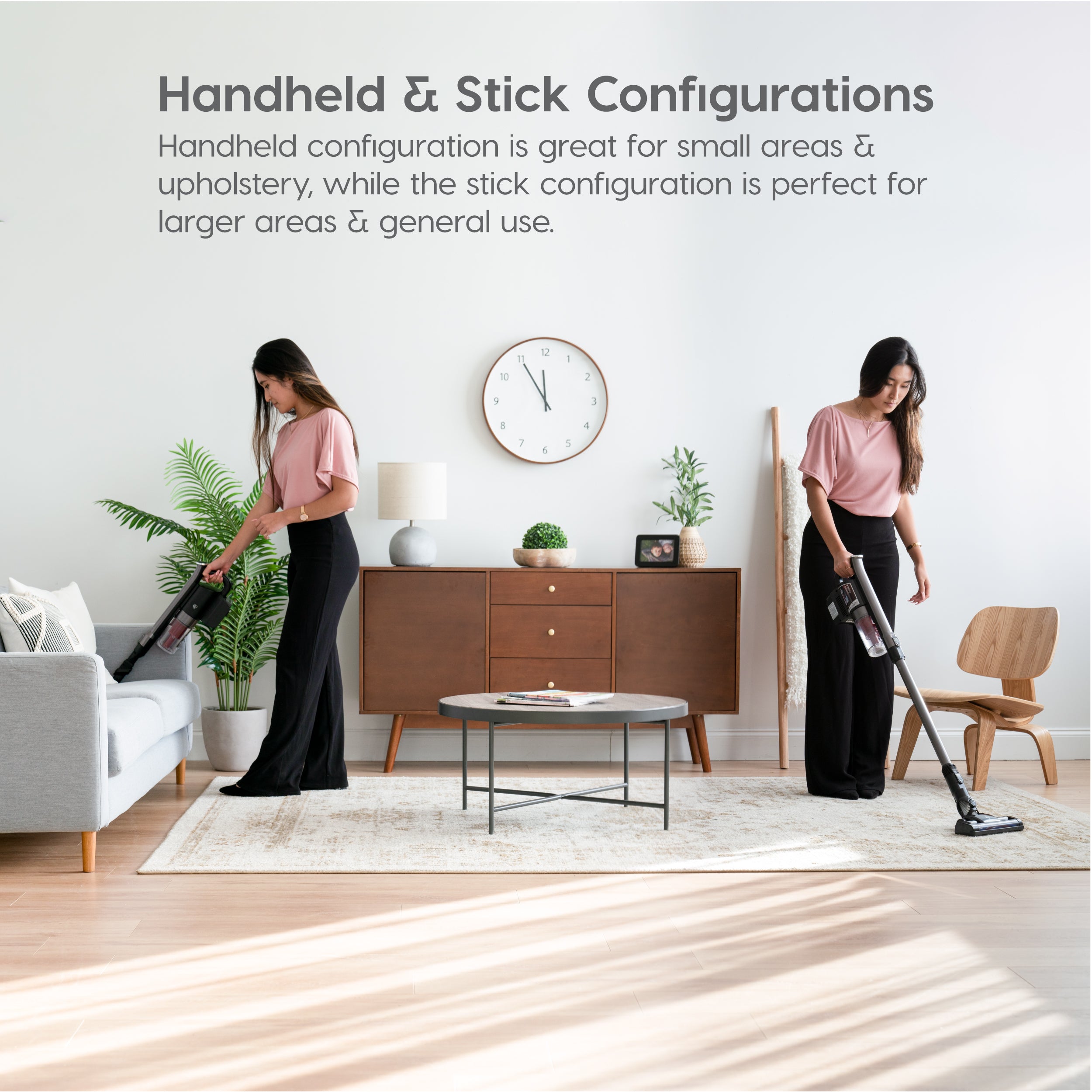 Cordless Stick Vacuum with 4-in-1 Attachments, 9000Pa Suction, 35 Min Runtime K9668