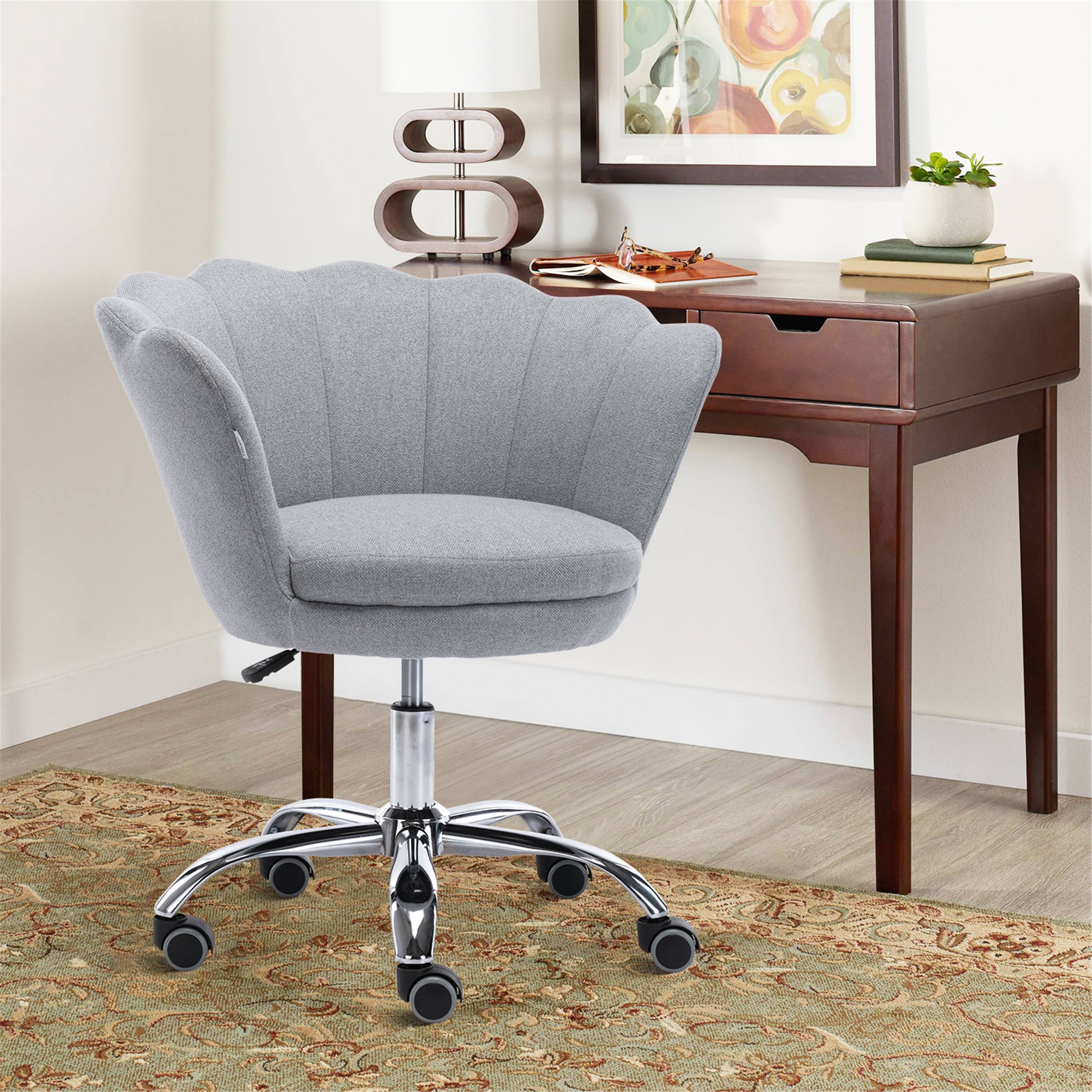Light Grey Swivel Shell Chair W435307