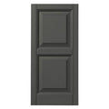 Raised Panel Shutter, Set of 2, 71 inch x 12 inch, Green D64936