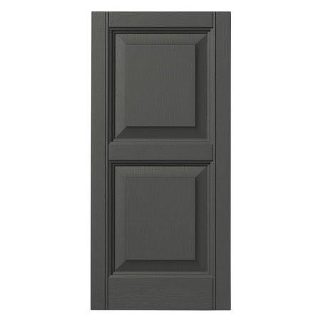 Raised Panel Shutter, Set of 2, 71 inch x 12 inch, Green D64936