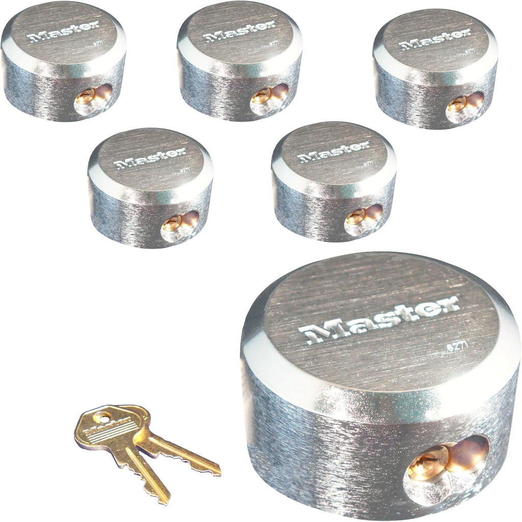 Hidden Shackle Padlocks, Keyed Alike V941