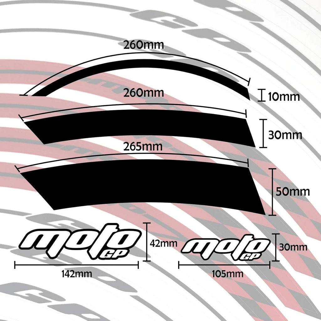 17 inch Rim Tape Red Pack of 2 G322