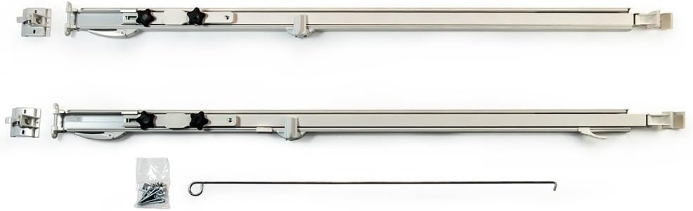 Fiesta White Universal Manual RV Awning Arms Set N6494