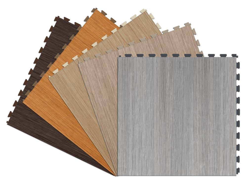 Wood Grains Floor Tile, 6 Tiles/ Case, 16.62 SQFT/ Case O83304