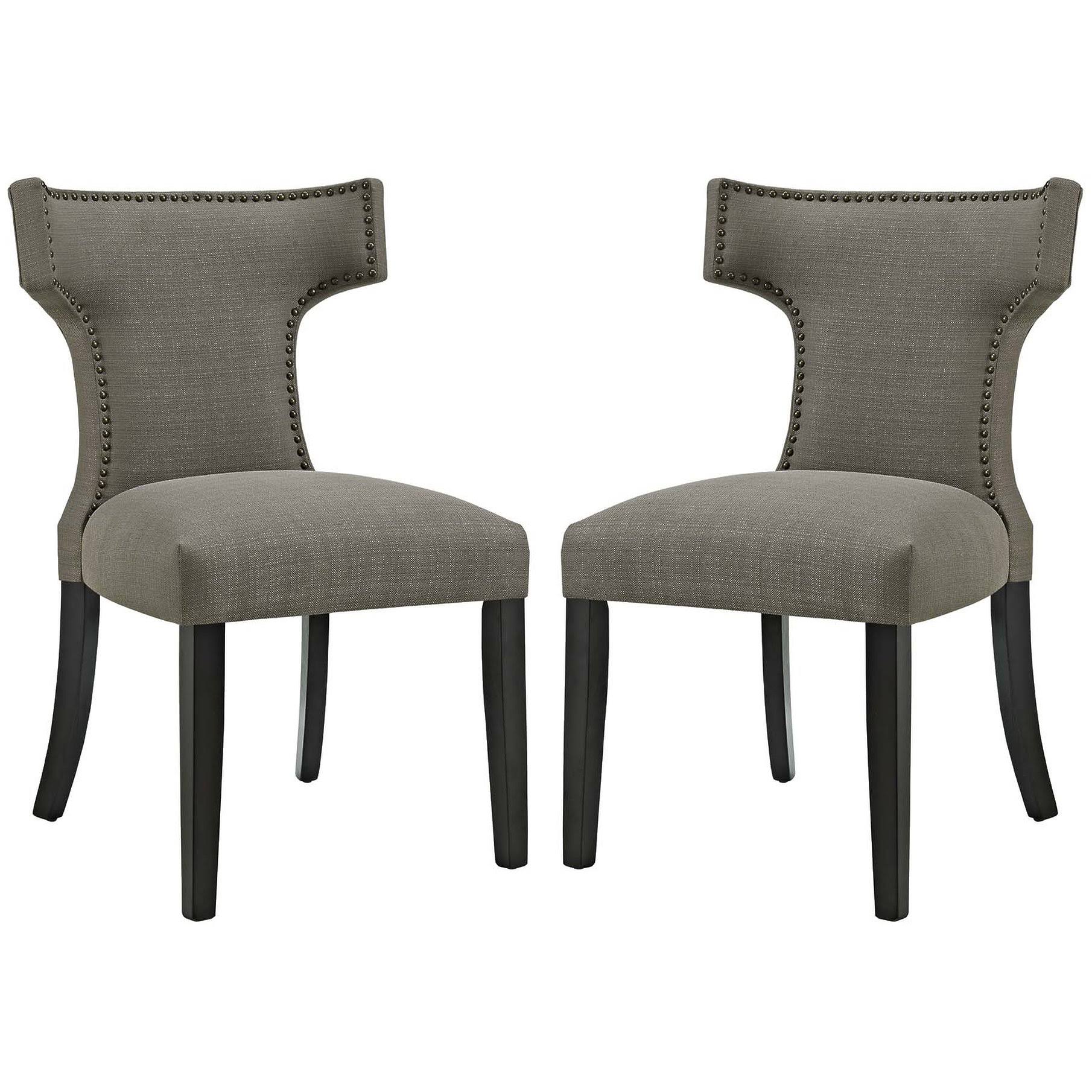 Granite Fabric Dining Side Chair Set of 2 L795455