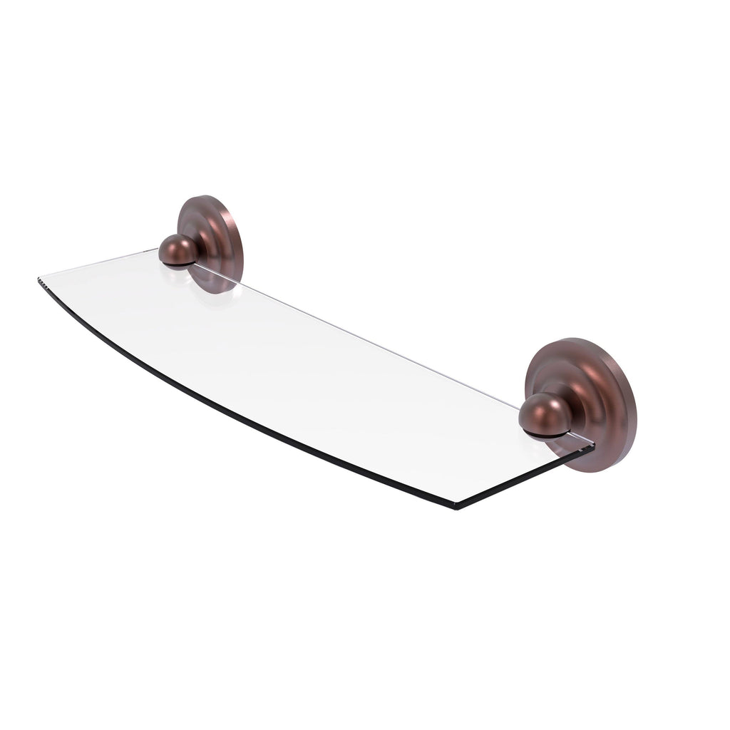 24 inch Glass Shelf Satin Nickel R663290