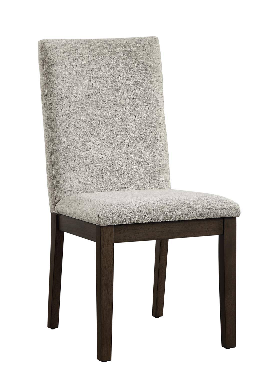 Light Oak Side Chair Set of 2 O7762