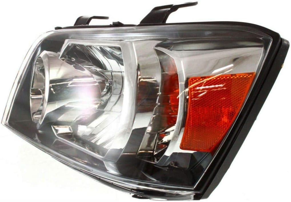 Passenger Side Head Light Assembly with Bulbs C5132