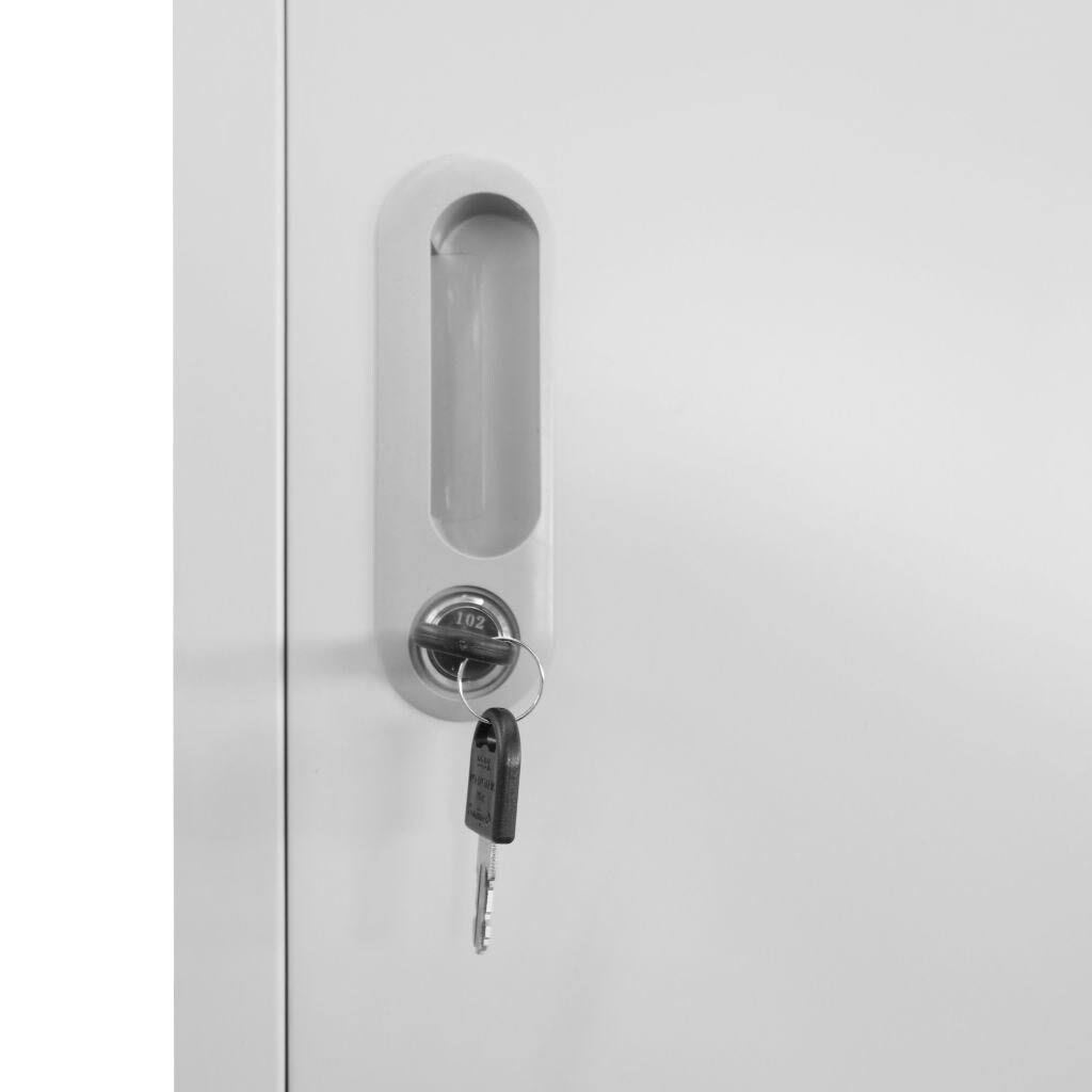 4 Compartments Locker Cabinet V86270