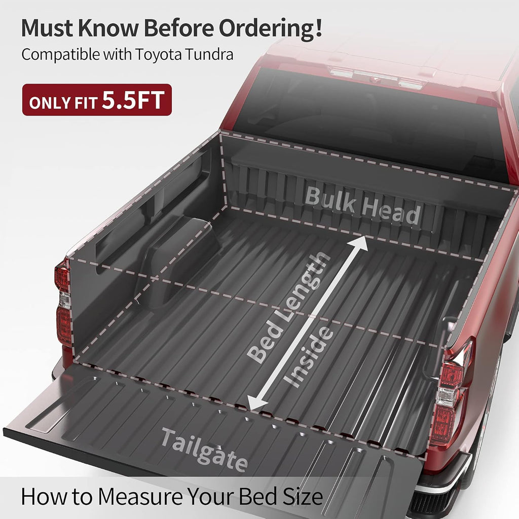 Soft Quad Fold Truck Bed Tonneau Cover I49028