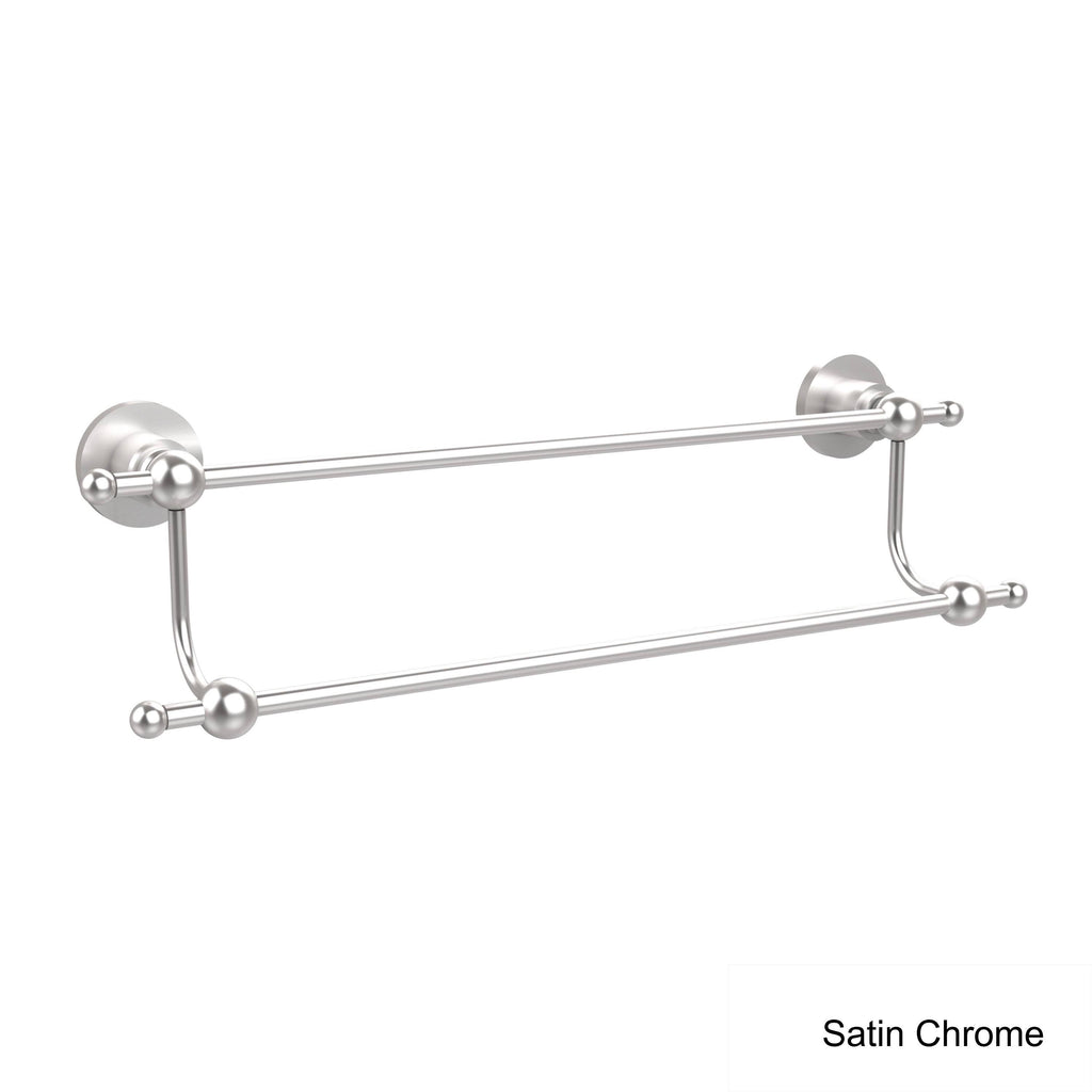 24 inch Double Towel Bar Satin Brass V643