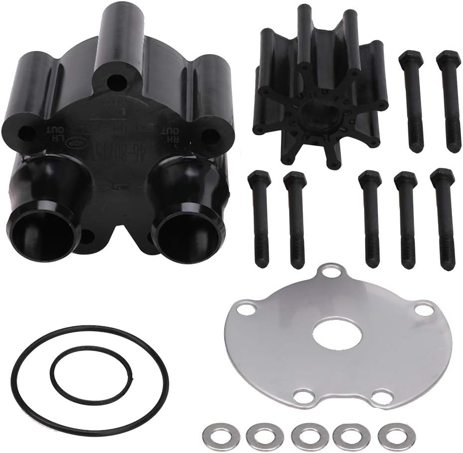 Water Pump Housing and Impeller Repair Kit Pack of 2 P7962