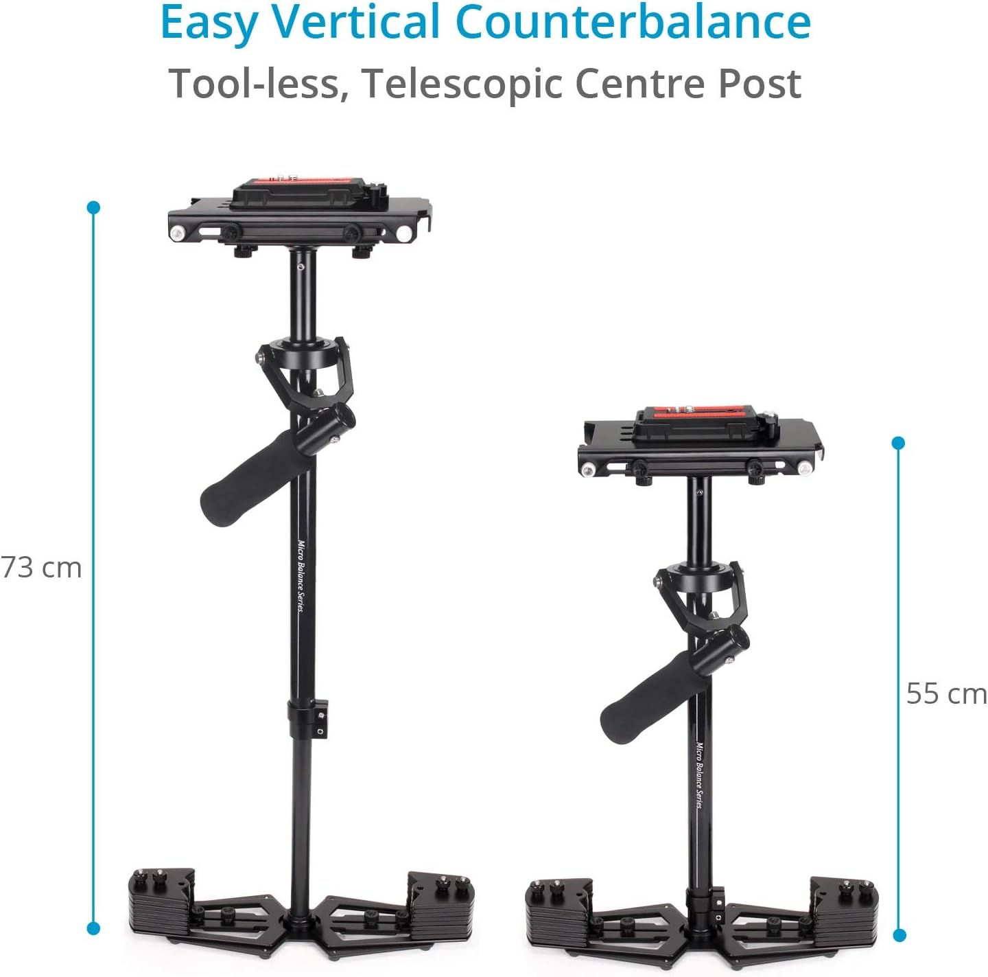 HD-5000 Video DSLR Camera Stabilizer Handheld Steadycam Y572