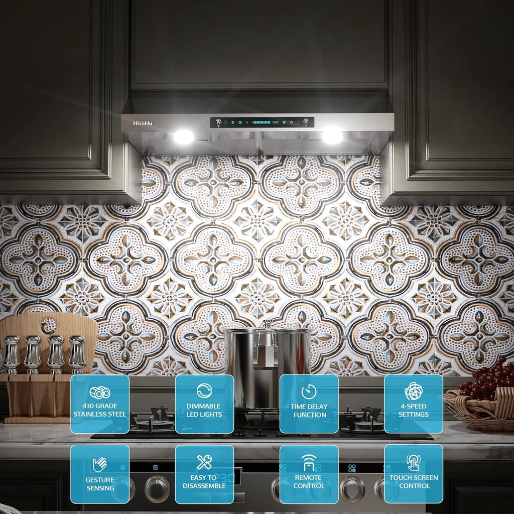 Stainless Steel Under Cabinet Range Hood with 900-CFM C370