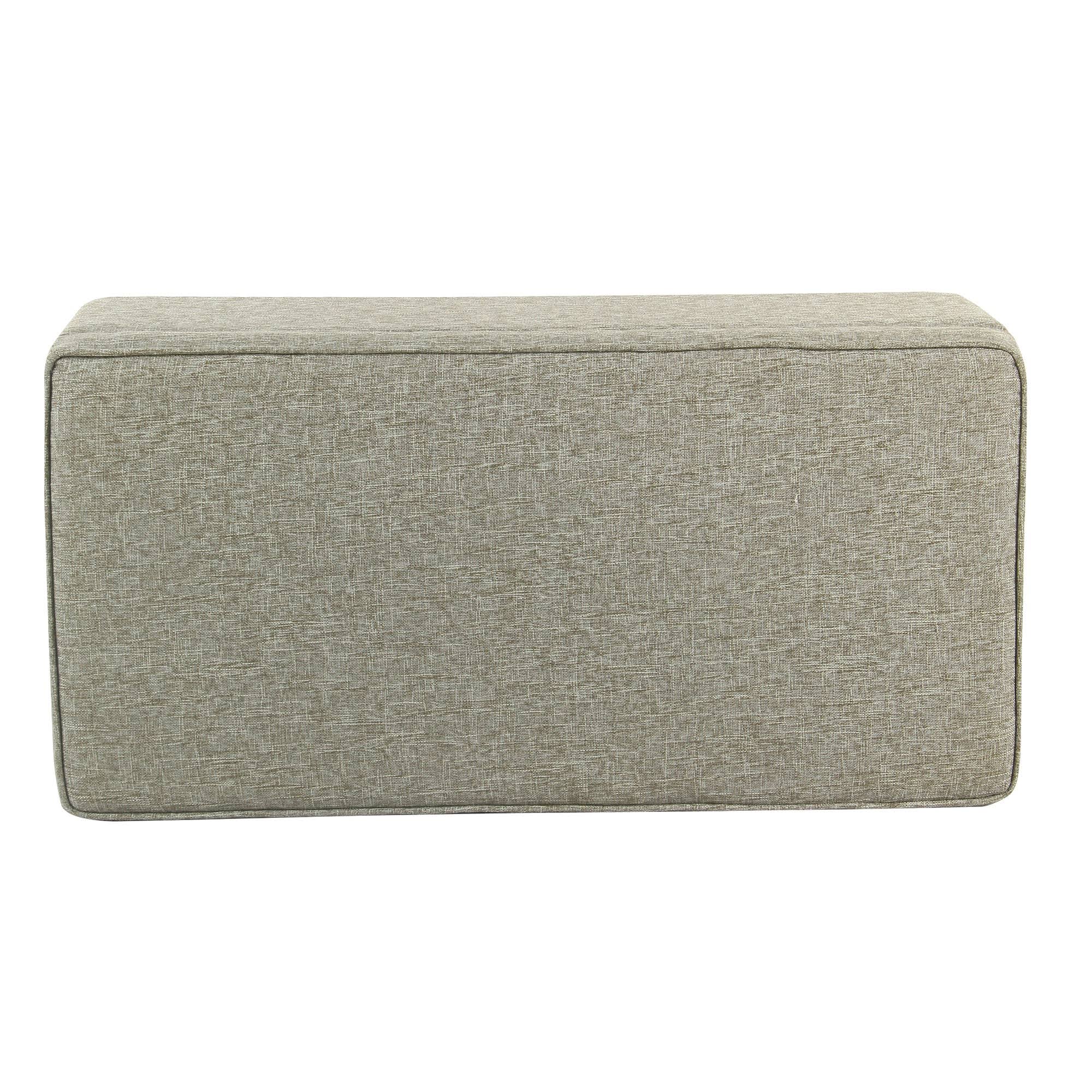 Large Storage Bench with Nailhead Trim B66596