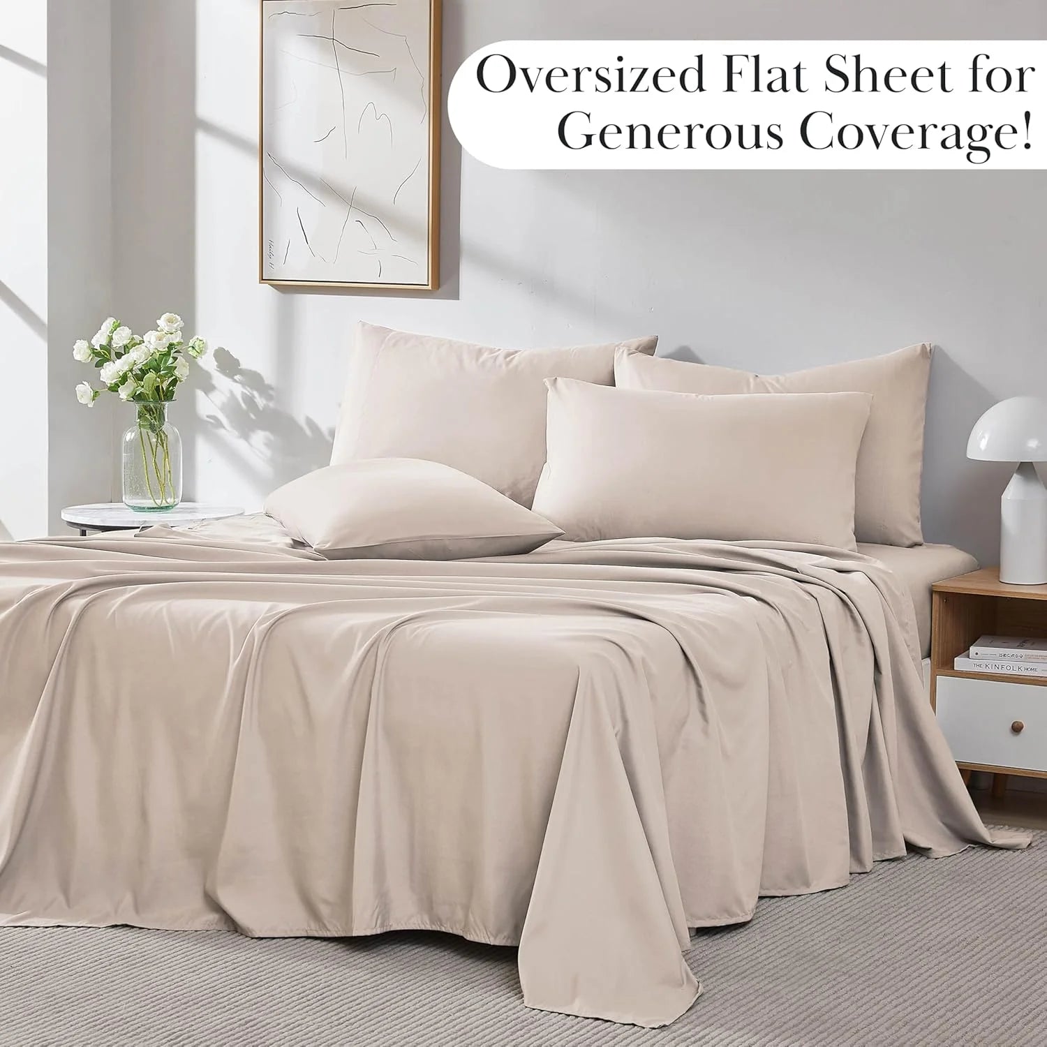 Deep Pocket Microfiber Sheet Set I982738