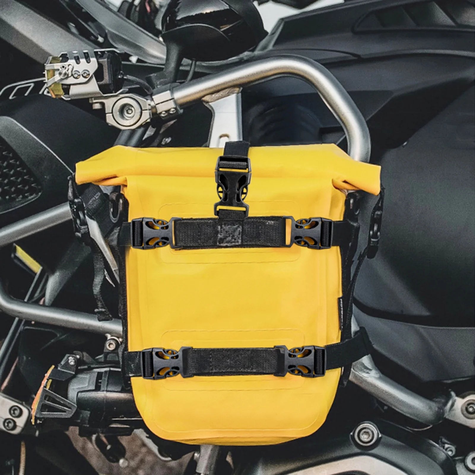 Waterproof Motorcycle Frame Bag, 8L Side Bag W21764