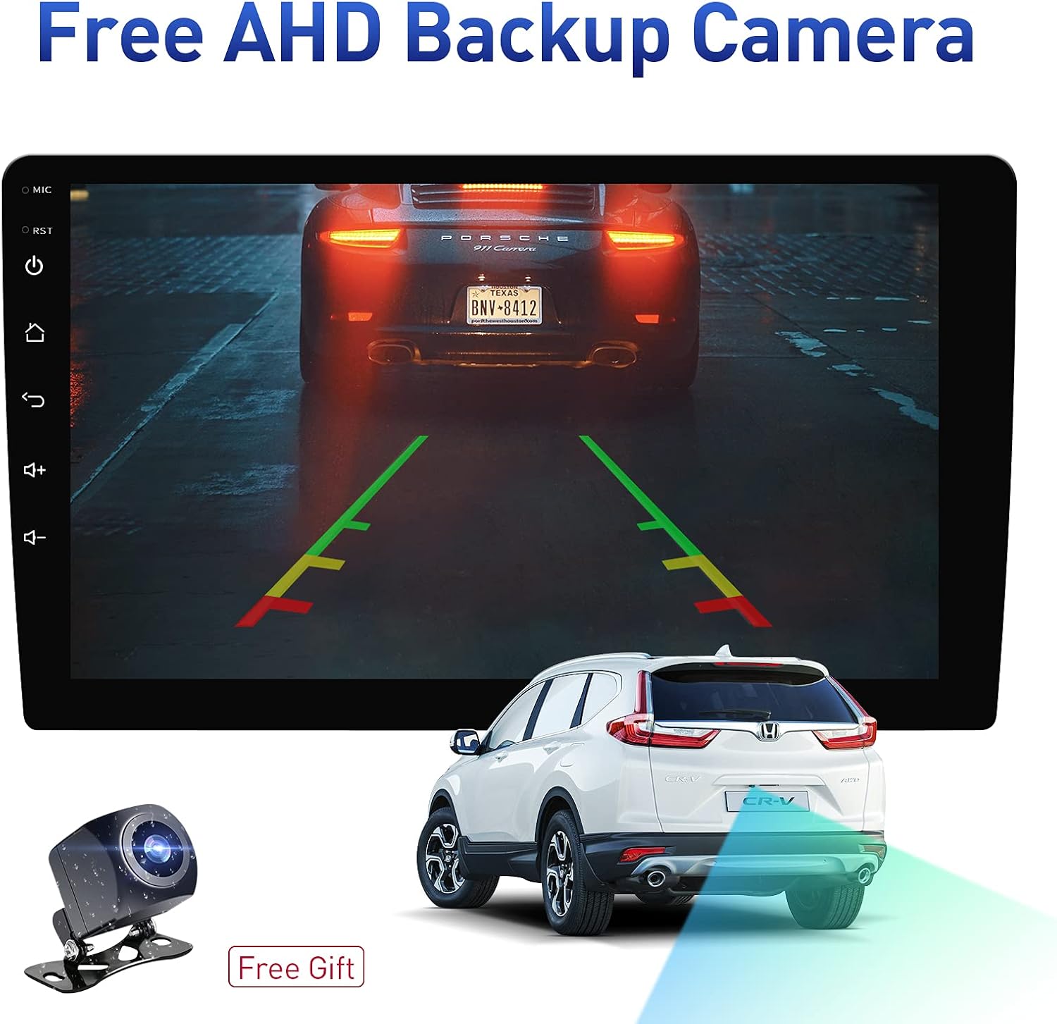 Android 10.0 Car Stereo with Rear View Camera N15163
