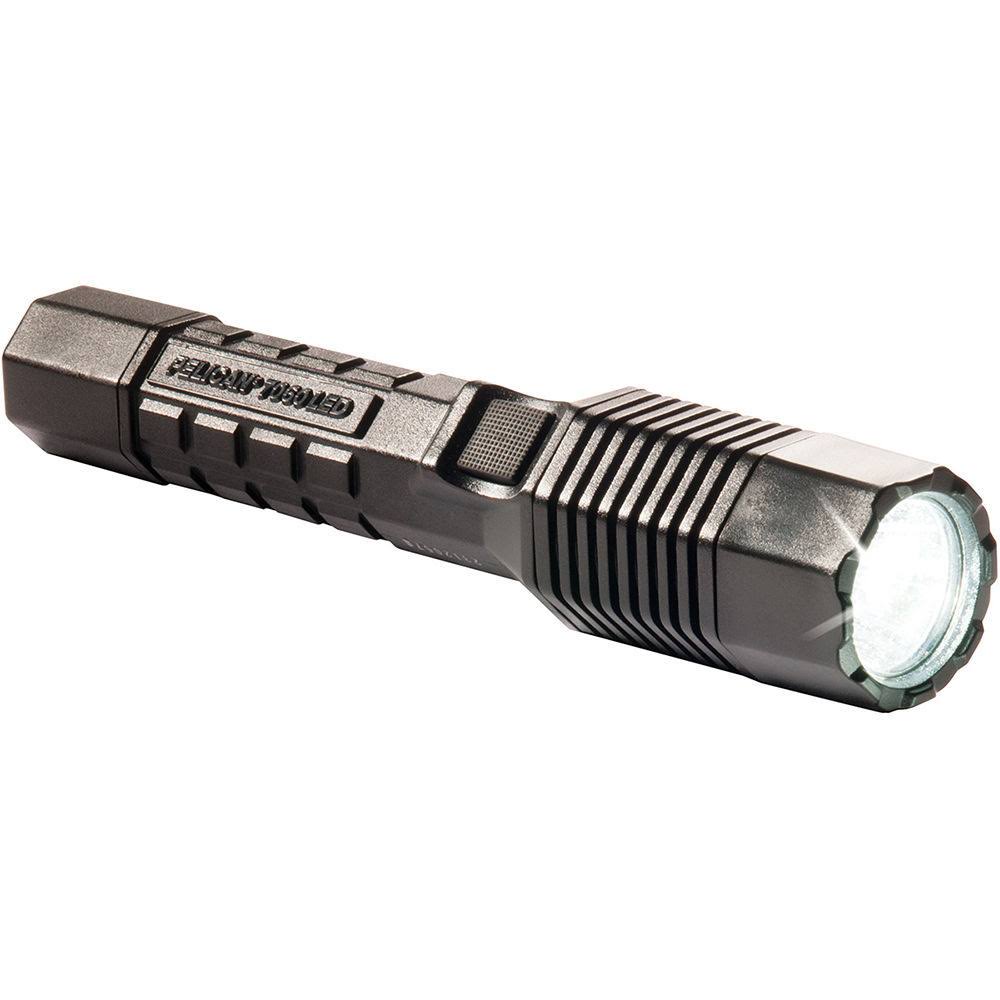 Black LED Flashlight Battery M22808