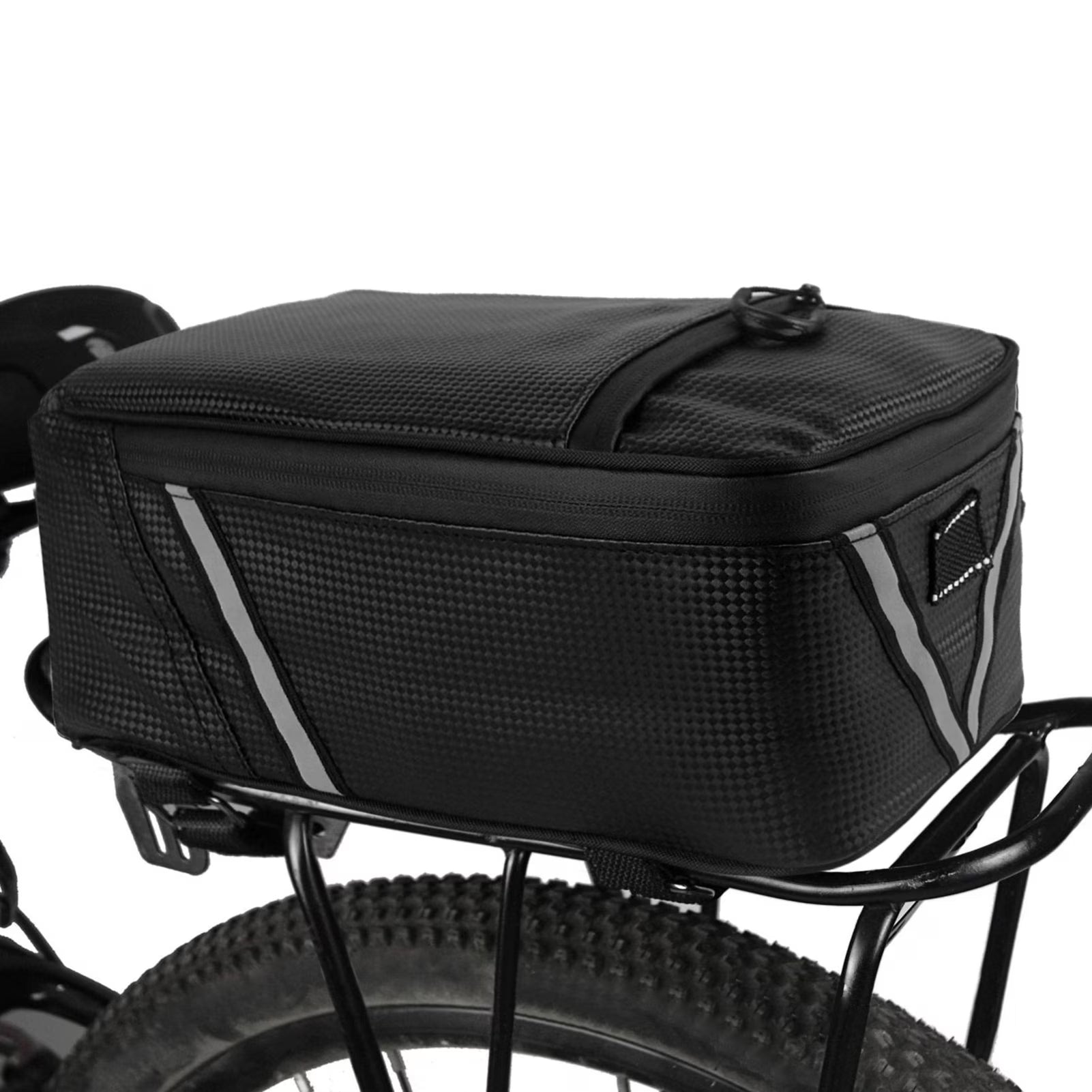 Water Resistant Canvas Bike Rear Seat Bag, 5L Capacity D5841