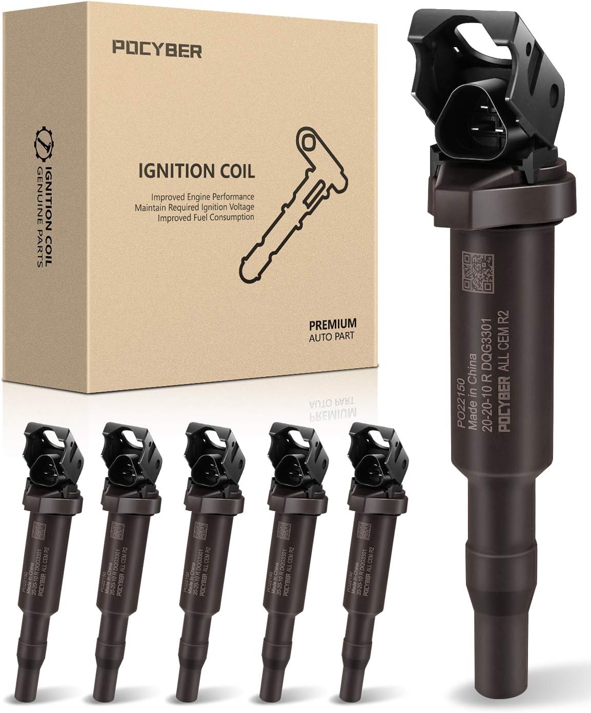 Ignition Coils Set of 6 I92501