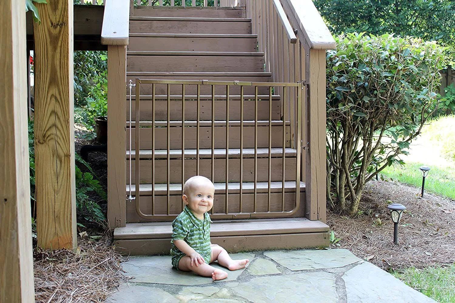 Outdoor Child Safety Gate Brown K465