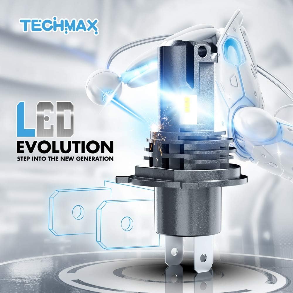 H4 LED Bulb 6500K Xenon White 9003 Conversion Kit of 2 V823199