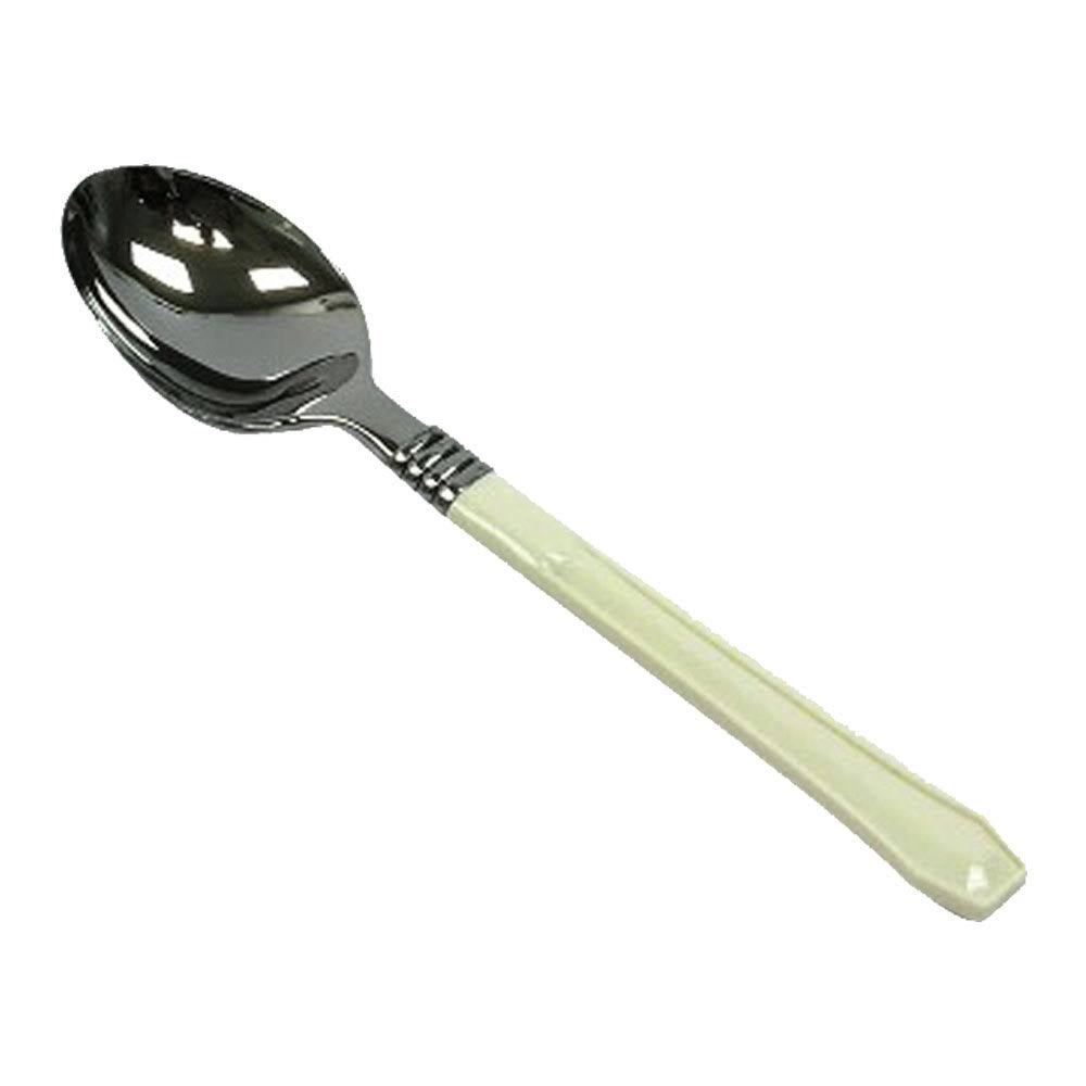 6.5 in. Heavy Weight Fork with Ivory Handle Silver V4084