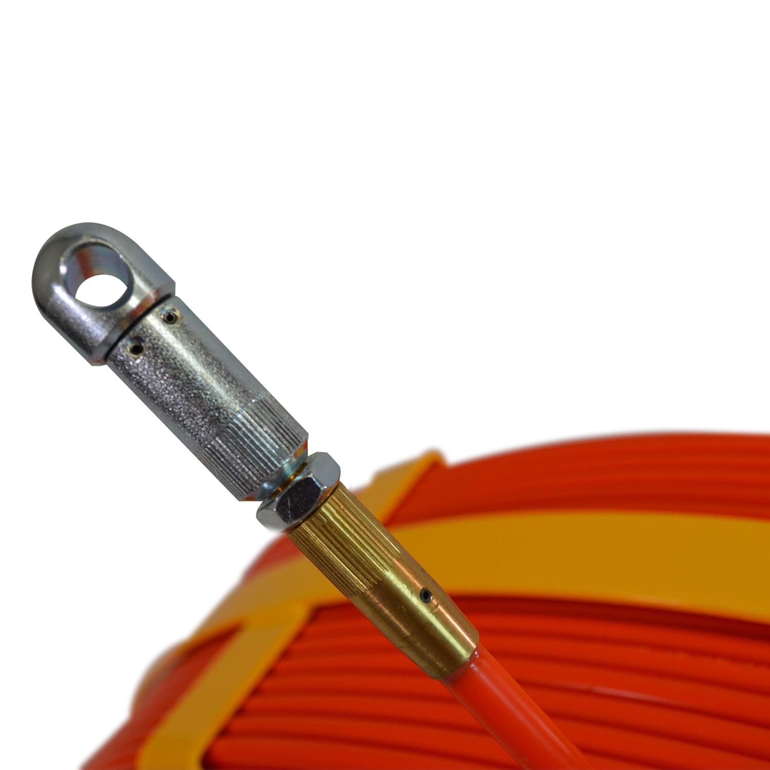 3/8 inch Fiberglass Electrical Fish Tape with 600 Feet of Rod I490